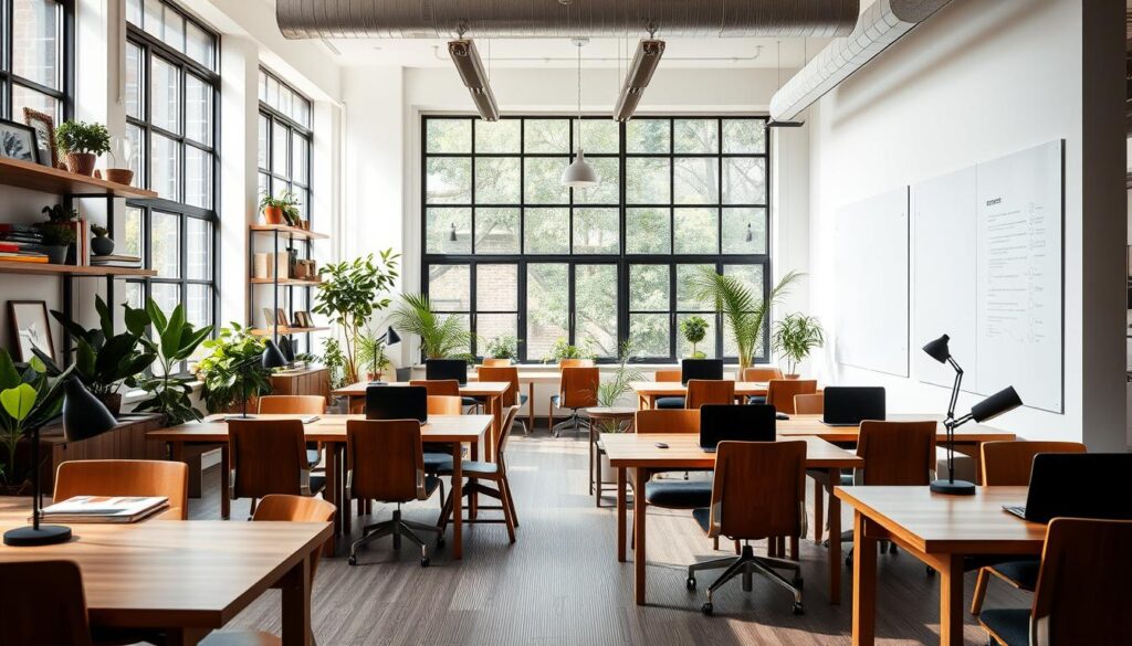 creative atmosphere workspace