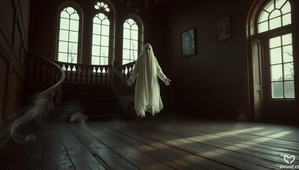 ghost story symbolism in haunted settings