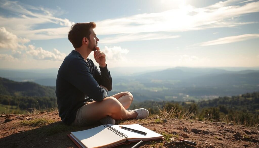 reflective thinking techniques for creative contemplation