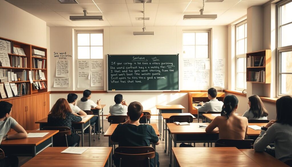 six-word stories in classrooms